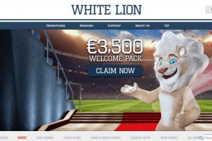 white lion 3-min